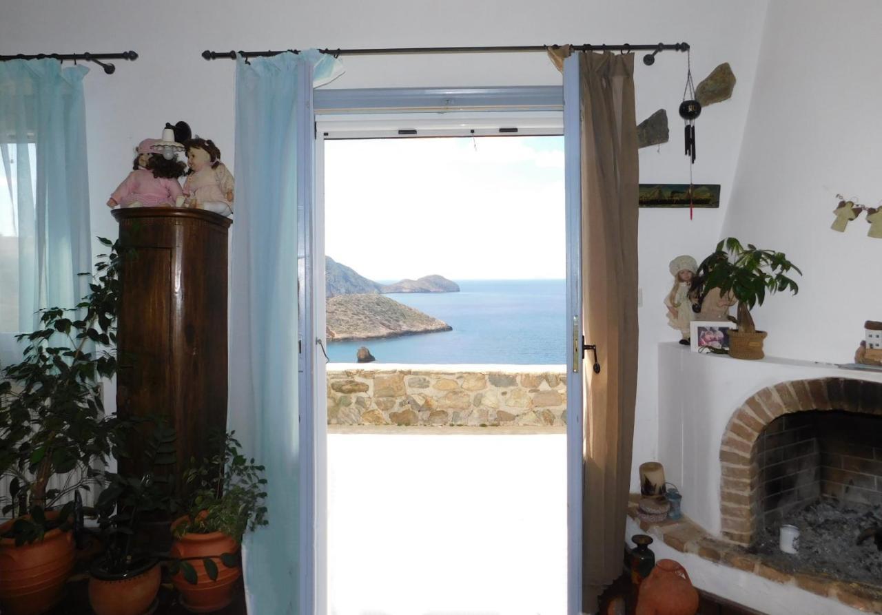 C & C _ Cycladic House With Endless Sea View Villa Ermoupoli Exterior photo