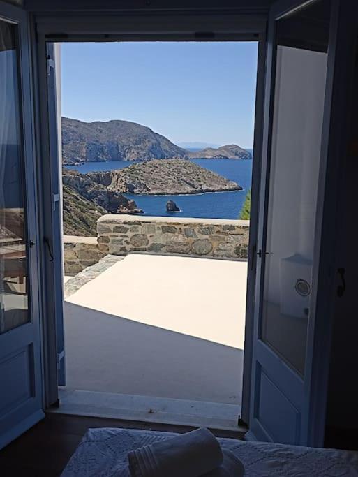 C & C _ Cycladic House With Endless Sea View Villa Ermoupoli Exterior photo